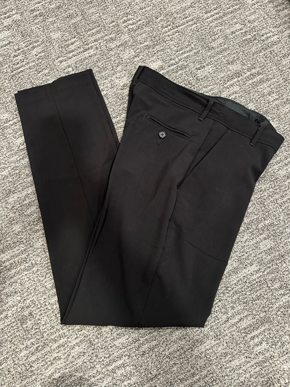 Van Heusen Boys Black Dress Slacks